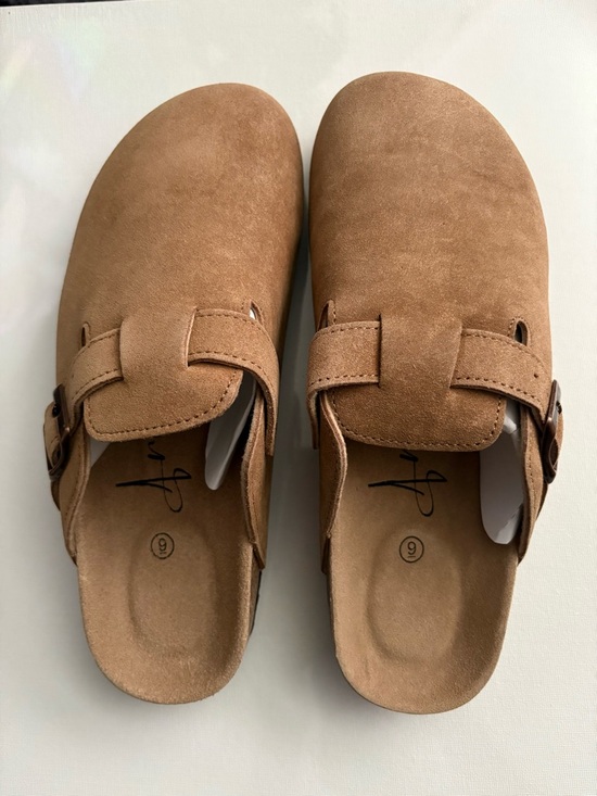 Shoes - Boston Suede Slip-On Clogs